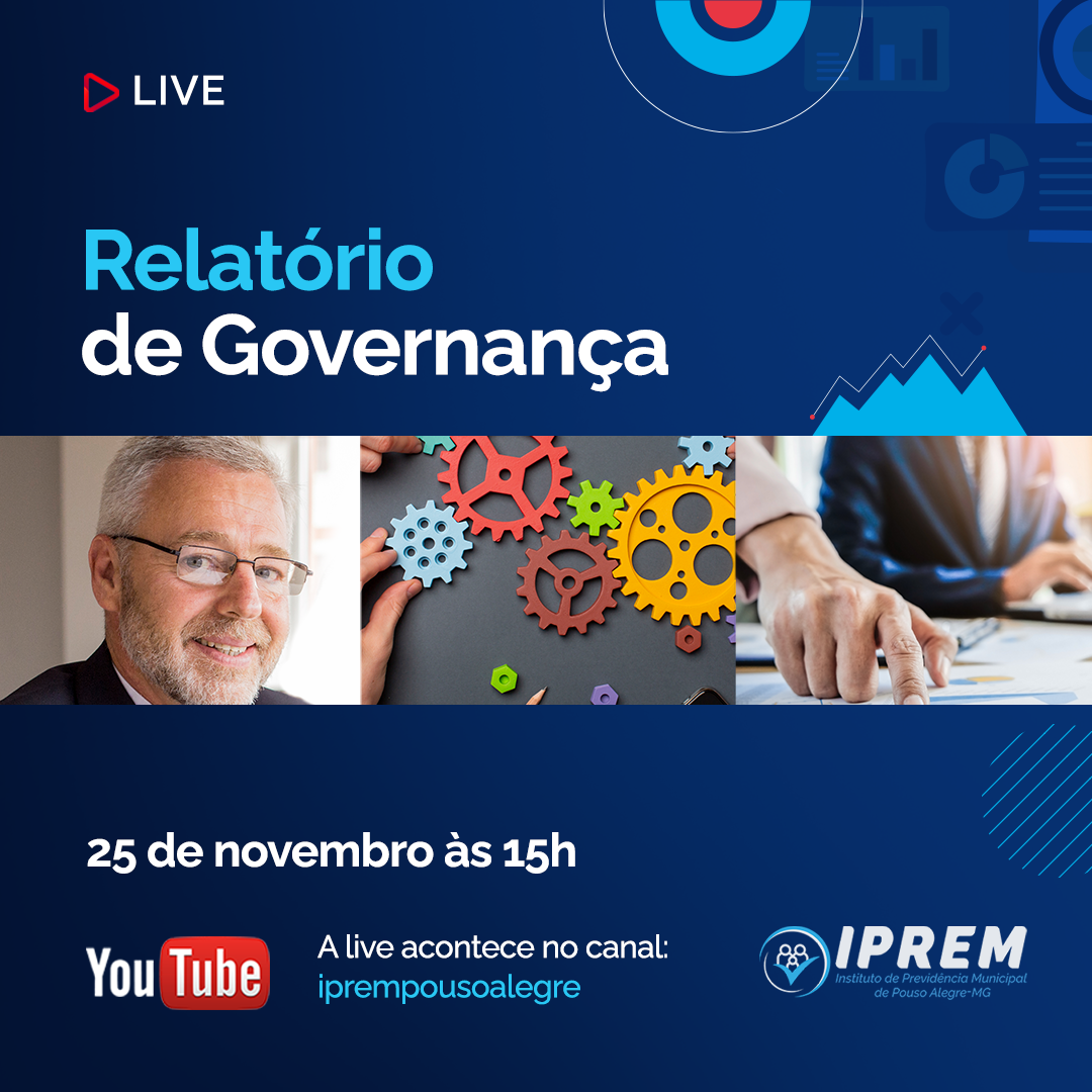 LIVE DE APRESENTAÇÃO DO RELATÓRIO DE GOVERNANÇA